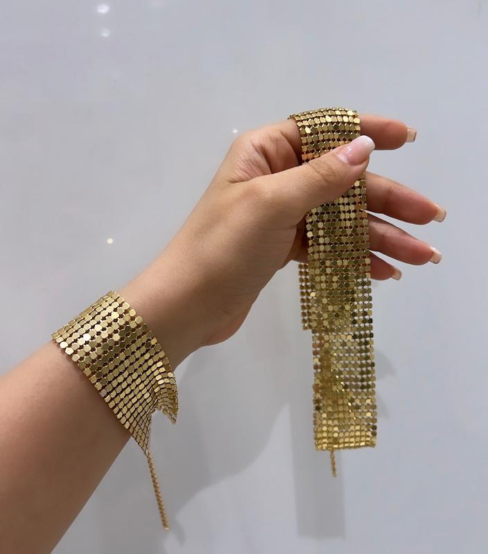 گوشواره و گردنبند زرهی