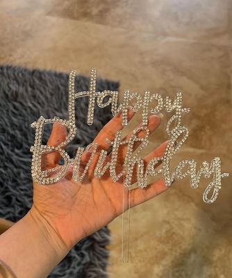 تاپر کیک تولد مدل happy birthday
