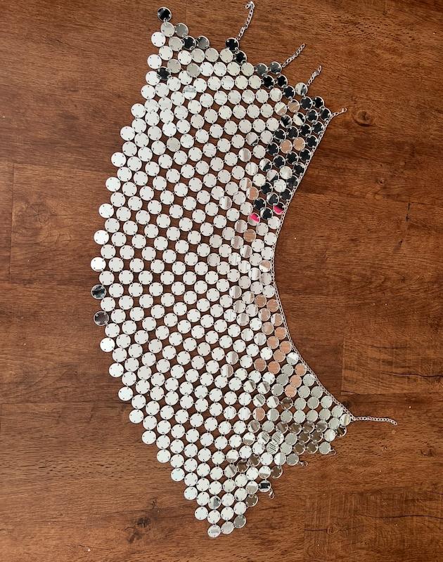 دامن آینه ای 
