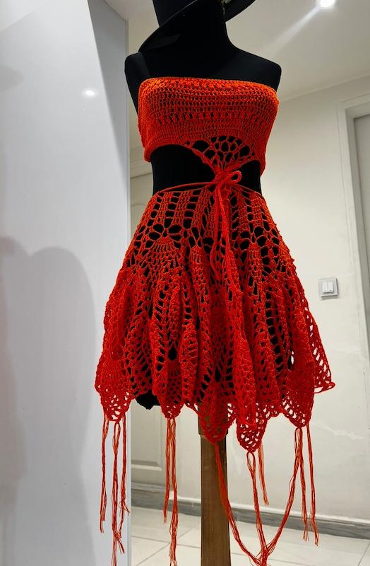 پیراهن ساحلی 