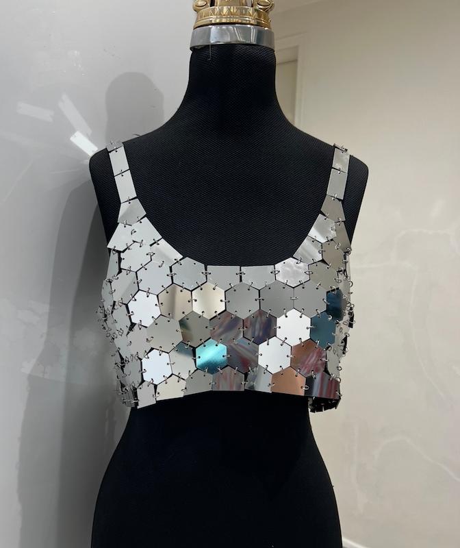 تاپ آینه ای شش ضلعی