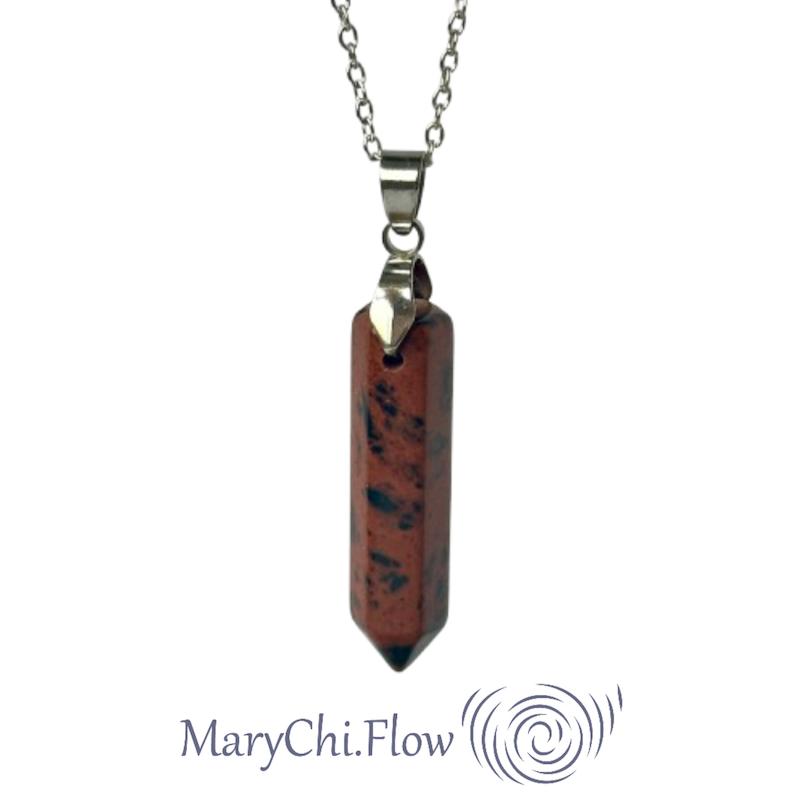 آویز ابسیدین ماهگونی