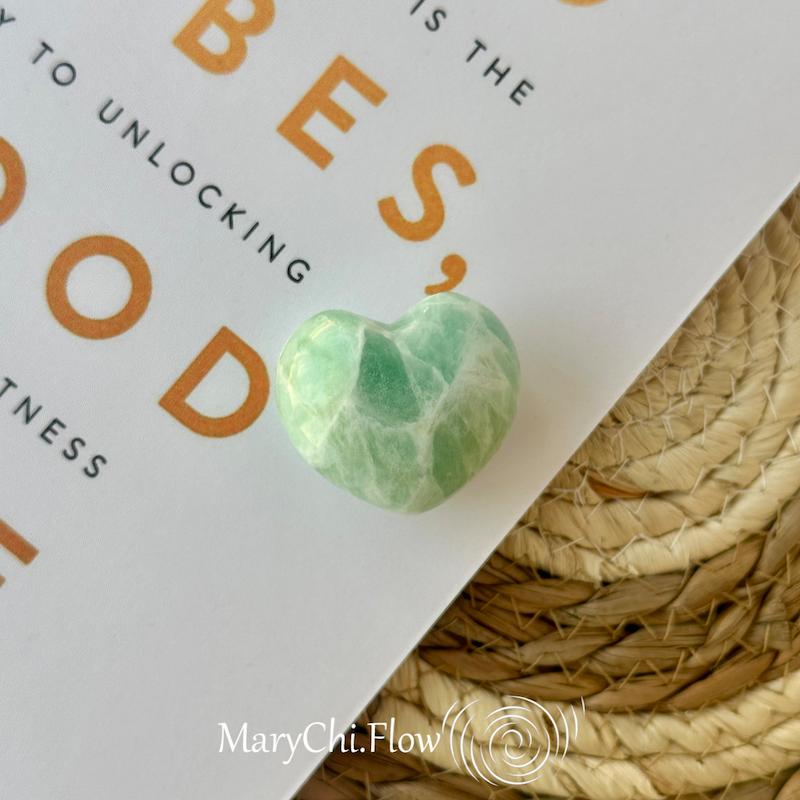 قلب فلوریت سبز