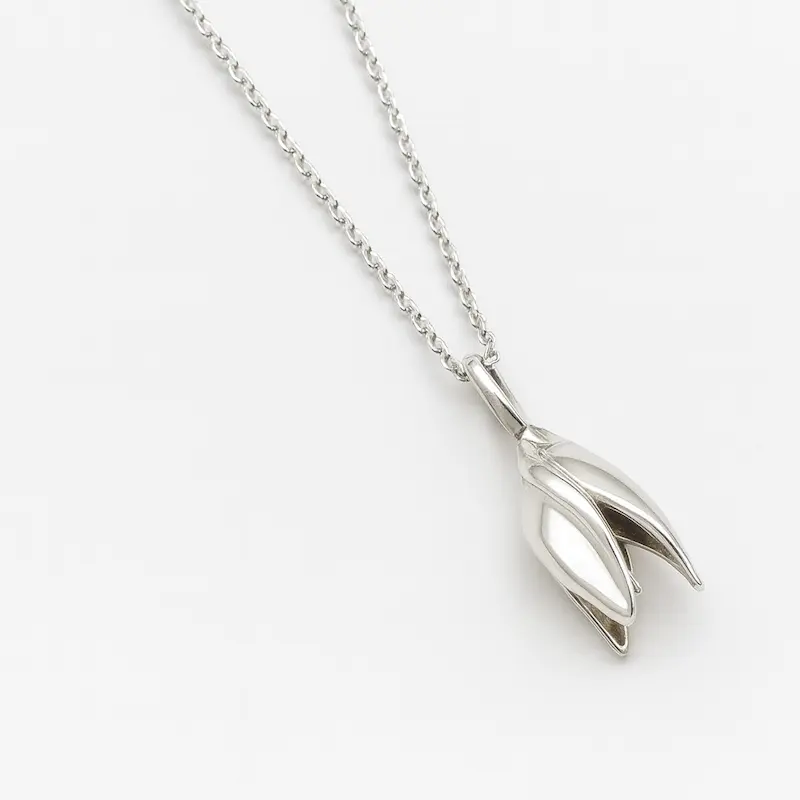 گردنبند گل برفی