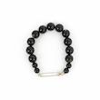 دستبند اونیکس سیاه مدل 2