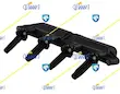 مجموعه کویل دوبل یکپارچه بامحافظ شمع موتور-206TU5با EMS:Bosch