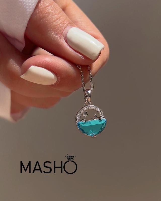 گردنبند ماه و دریا🌙🌊