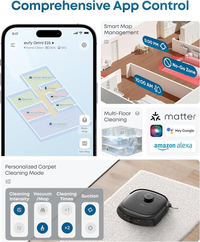 eufy Robot Vacuum Omni E25