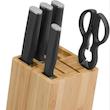 WMF Kineo Knife Block with Knife Set, 6 Pieces