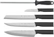 WMF Kineo Knife Block with Knife Set, 6 Pieces