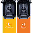 ایرفرایر دو قلو نوتریکوک nutricook af800