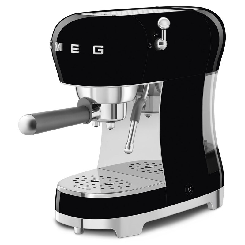 Espresso with Pump 50's Style ECF02BL اسپرسوساز اسمگ رنگ مشکی