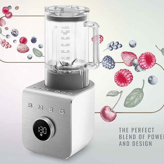 مخلوط کن اسمگ مدل SMEG BLENDER BLC01WHMEU