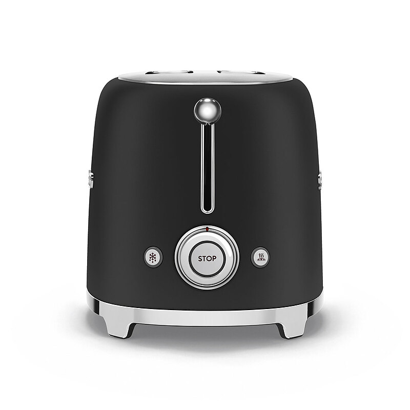 توستر دو اسلایس اسمگ رنگ مشکی مات SMEG TSF01BLMUK 