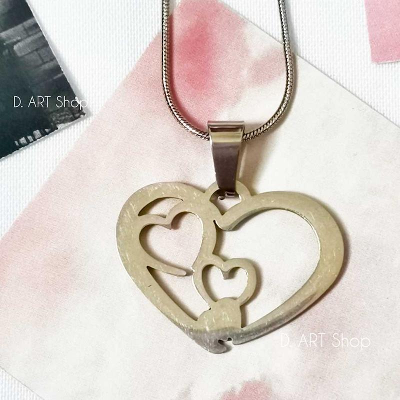گردنبند قلب قلبی