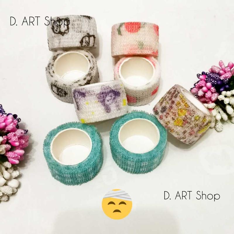 چسب بانداژ طرح دار