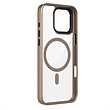 قاب یانگکیت مدل  Gemstone Glass Back + Soft Frame همراه با مگ سیف -  Youngkit Gemstone Glass Back + Soft Frame Case With MagSafe