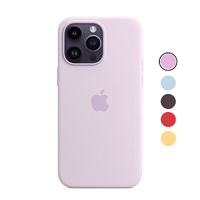 قاب سیلیکونی اصلی مگ سیف دار آیفون 14 پرومکس- Iphone 14 Pro Max Silicone Case With Magsafe