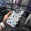 قاب YOUNGKIT مدل Polka Dots مگ سیف دار - Apple iphone Youngkit White Polka Dots Magsafe Series iPhone13/14/15 Case
