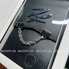 کیف دوشی اورجینال Karl Lagerfeld مدل Autograph Chain با بند زنجیری