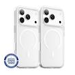 قاب بلو Blueo اکلیلی شفاف مگسیف دار - Blueo Crystal  Glitter Drop PRO Resistance Case with MagSafe