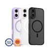 قاب مگسیف دار نیمه شفاف مدل Blueo Skin Friendly Stain & Slip Resistant Magnetic Case-Orange Ring
