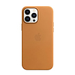 قاب چرمی اصلی مگ سیف دار آیفون رنگ نارنجی- Apple Iphone Orange Leather Case With Magsafe