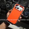 قاب یانگکیت Morandi سیلیکونی مگسیف دار آیفون 17 پرو و پرومکس رنگ نارنجی