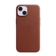 قاب چرمی اصلی مگ سیف دار آیفون رنگ قهوه ای- Apple Iphone Brown Leather Case With Magsafe