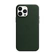 قاب چرمی اصلی مگ سیف دار آیفون رنگ سبز- Apple Iphone Sequoia Green Leather Case With Magsafe