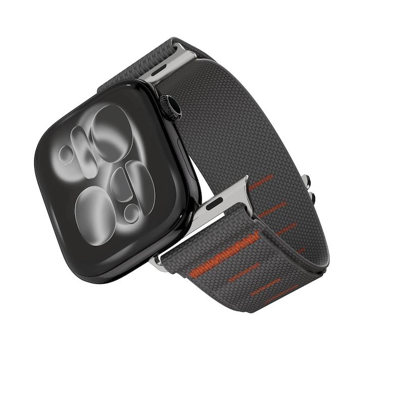 بند اپل واچ Levelo مدل York اورجینال – Levelo York Nylon Apple Watch Strap