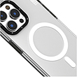 قاب آیفون YOUNGKIT مدل  Crystal MagSafe مگ سیف دار - Youngkit Transparent Crystal Glossy Magsafe iPhone 13/14/15 Case