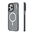 قاب آیفون YOUNGKIT مدل  Crystal Colors مگ سیف دار مشکی - Youngkit BlackTransparent Crystal Glossy Magsafe iPhone 13/14/15 Case