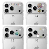 محافظ دور لنز بلو Blueo طرح دار اورجینال کالکشن 1 -  Blueo Invisible Shock-resistant Lens Module Protection Film for iPhone 17 & 18