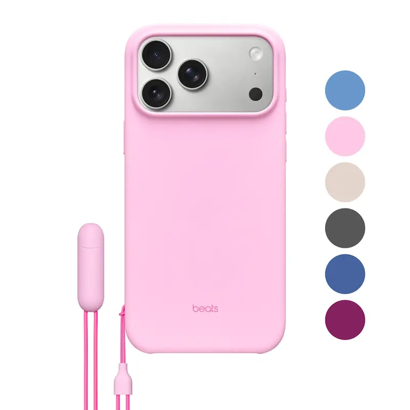 قاب Beats بیتس Kickstand با بند استند شو - Beats iPhone Kickstand Case With Lanyardقاب بیتس کیک‌استند آیفون 17 و 18 با بند استند   - Beats iPhone Kickstand Case With Lanyard