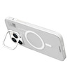 قاب آیفون YOUNGKIT مدل  Hermit مگ سیف دار شفاف- Youngkit Transparent Hermit Multifunctional Stand Magsafe iPhone 14/15 Case