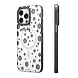 قاب YOUNGKIT مدل Polka Dots مگ سیف دار - Apple iphone Youngkit White Polka Dots Magsafe Series iPhone13/14/15 Case