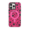 قاب YOUNGKIT مدل Polka Dots مگ سیف دار - Apple iphone Youngkit Pink Polka Dots Magsafe Series iPhone13/14/15 Case