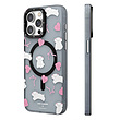 قاب یانگکیت YOUNGKIT مدل  cat&point Meow Puppy مگ سیف دار - Apple iphone Youngkit cat&point Meow case with Magsafe