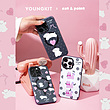 قاب یانگکیت YOUNGKIT مدل  cat&point Meow Puppy مگ سیف دار - Apple iphone Youngkit cat&point Meow case with Magsafe