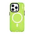 قاب یانگکیتYOUNGKIT مدل  Crystal Colors مگ سیف دار سبز - Youngkit Green Transparent Crystal Glossy Magsafe iPhone 13/14/15 Case