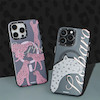 قاب یانگکیت YOUNGKIT مدل Mysterious Leopard + Glitter MagSafe مگ سیف دار - Apple iphone Mysterious Leopard + Glitter MagSafe
