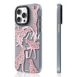 قاب یانگکیت YOUNGKIT مدل Mysterious Leopard + Glitter MagSafe مگ سیف دار - Apple iphone Mysterious Leopard + Glitter MagSafe