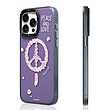 قاب یانگکیت YOUNGKIT مدل Flower of Peace همراه با مگ سیف -  Youngkit Flower of Peace Iphone Case With MagSafe