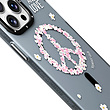 قاب یانگکیت YOUNGKIT مدل Flower of Peace همراه با مگ سیف -  Youngkit Flower of Peace Iphone Case With MagSafe