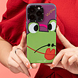 قاب یانگکیت YOUNGKIT مدل Wow Frog همراه با مگ سیف -  Youngkit Wow Frog Iphone Case With MagSafe