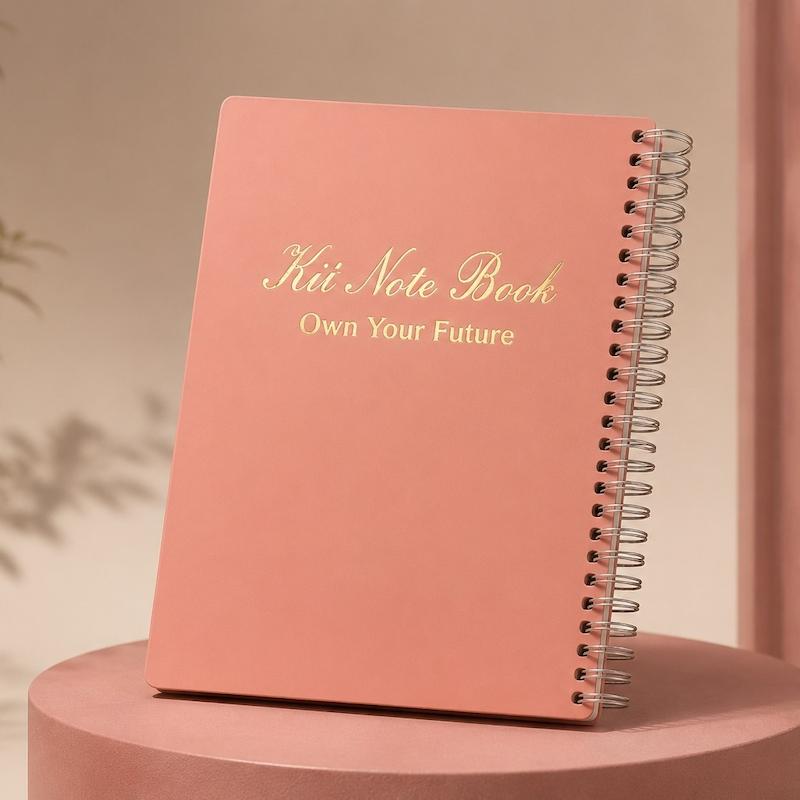  دفتر سیمی مینیمال «Kit Note Book: Own Your Future»