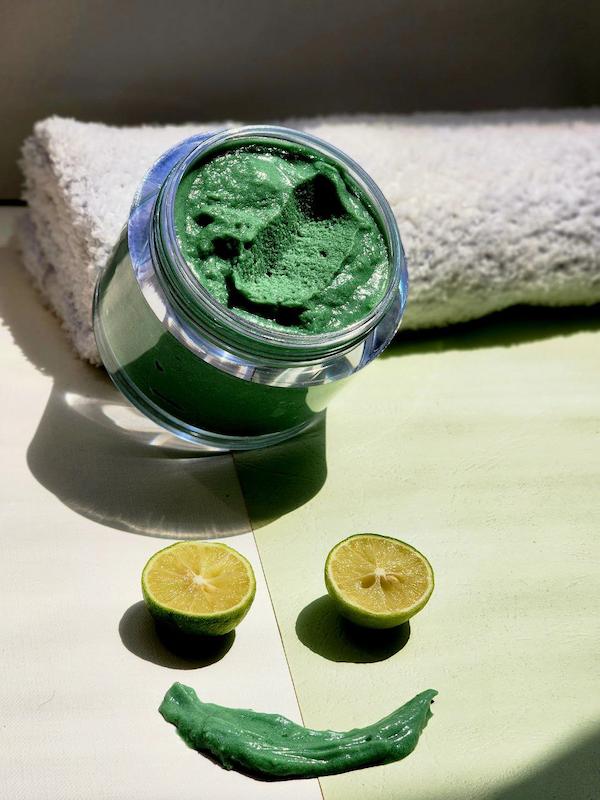 ماسک مو جلبک اسپیرولینا