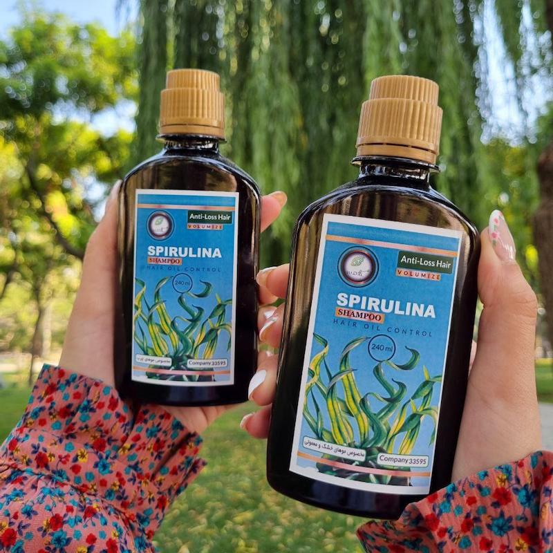 شامپو جلبک اسپیرولینا
