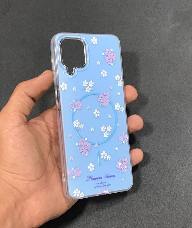 قاب سامسونگ A12 طرح گل